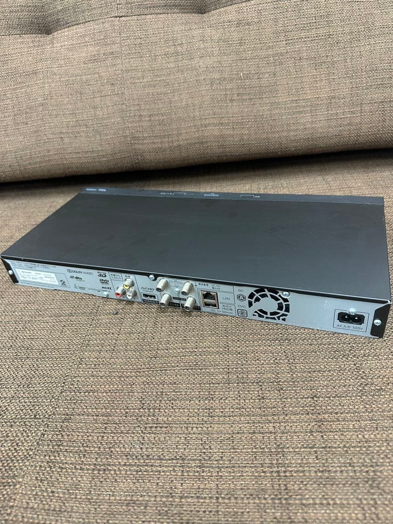 ⑦ SHARP ブルーレイレコーダー 2B-C05BW1 2019年製