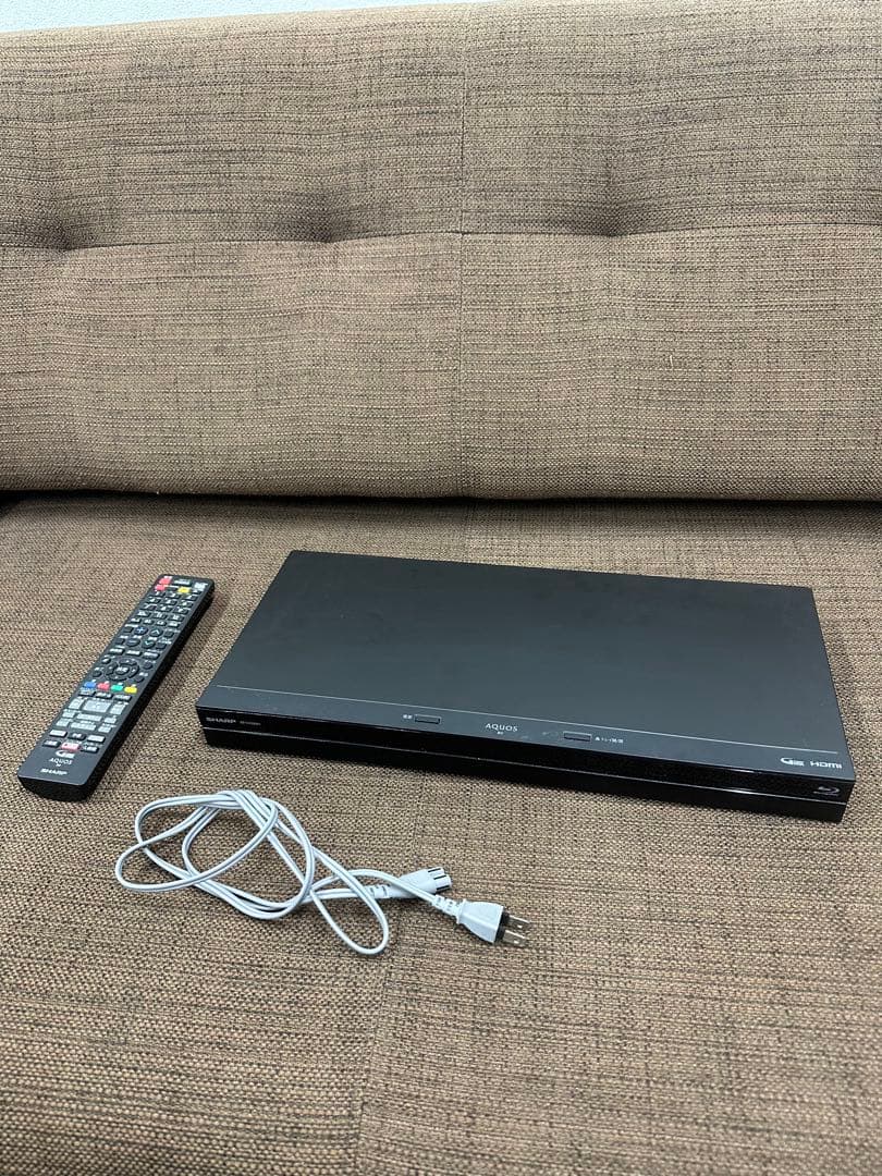 ⑦ SHARP ブルーレイレコーダー 2B-C05BW1 2019年製