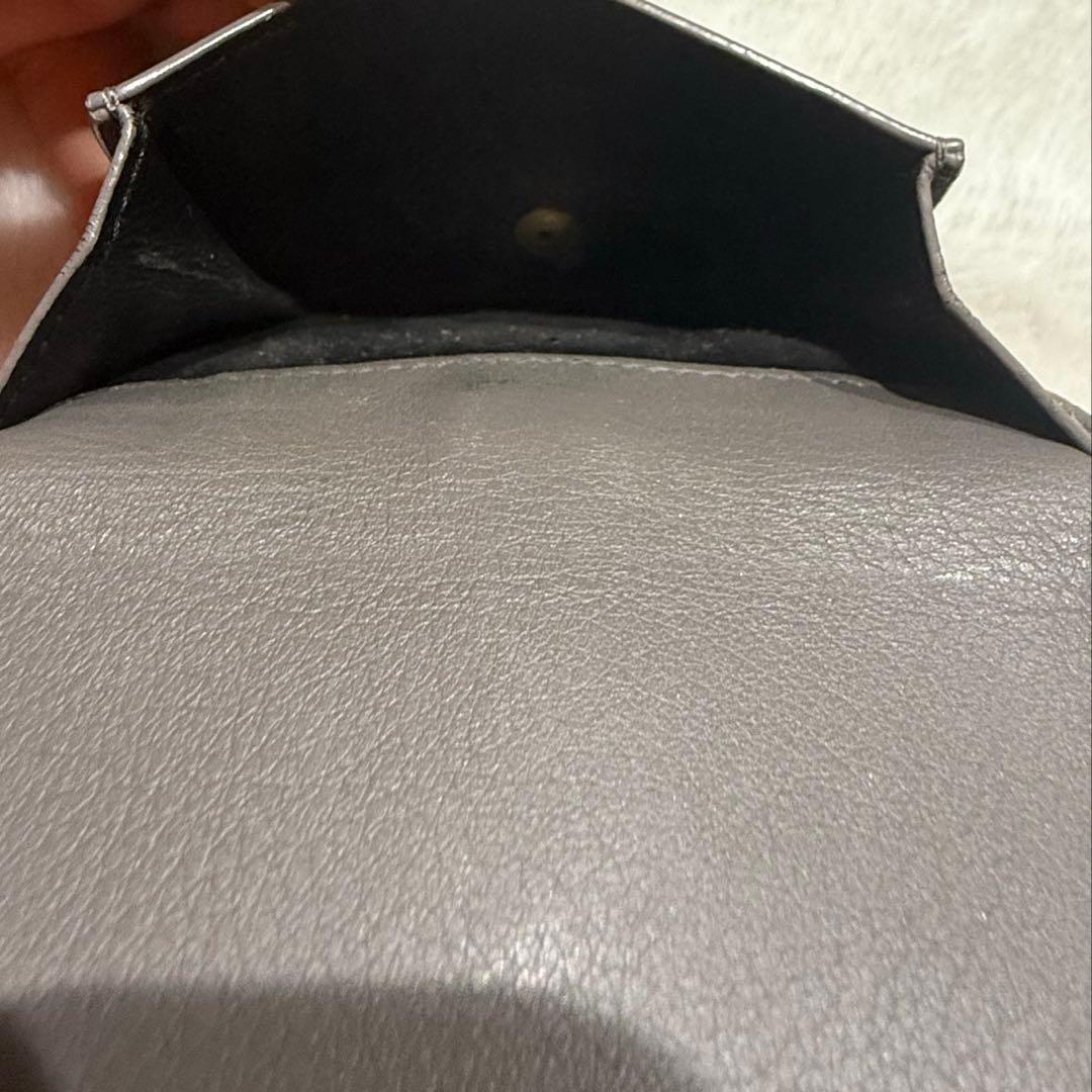 SAINT LAURENT　オリガミタイニーウォレット　三つ折り財布　ミニ財布