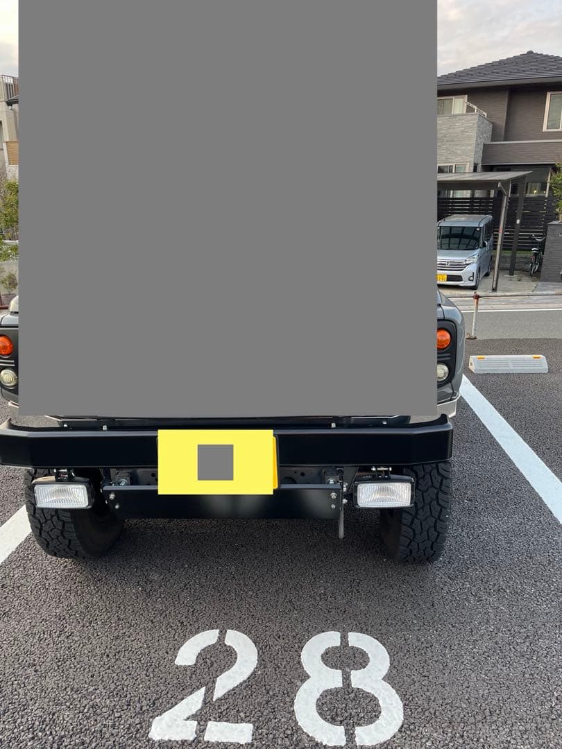 ジムニー jb64 バンパー　フォグ難あり