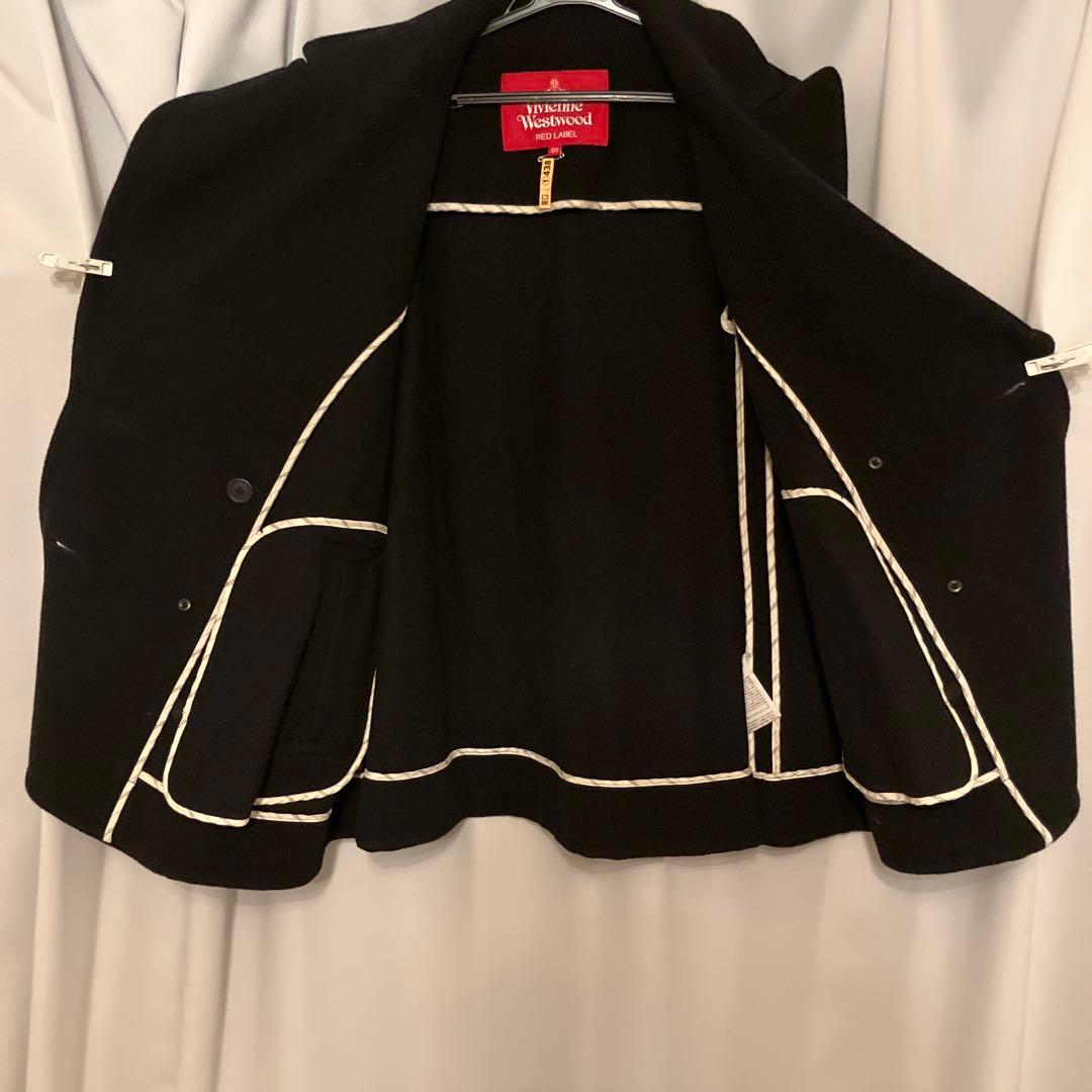 最終価格です！vivienne westwood 冬用コートブラック