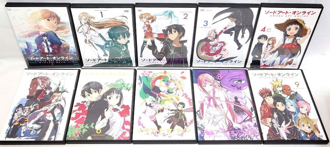 ソードアートオンライン/劇場版/EX/アリシゼーション【DVD】全36巻セット