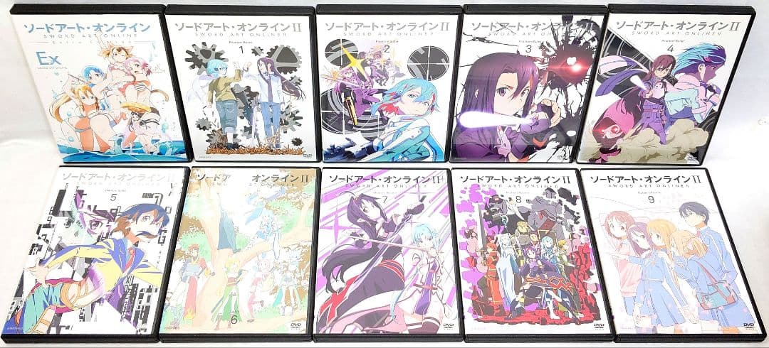ソードアートオンライン/劇場版/EX/アリシゼーション【DVD】全36巻セット