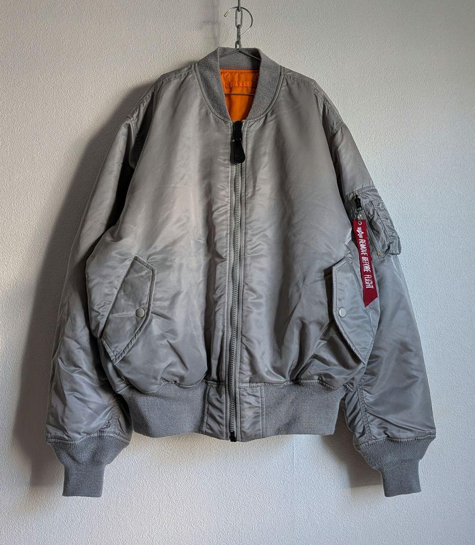 ALPHA　MA-1　ボンバージャケット　フライトジャケット　ブルゾン　Ｌサイズ