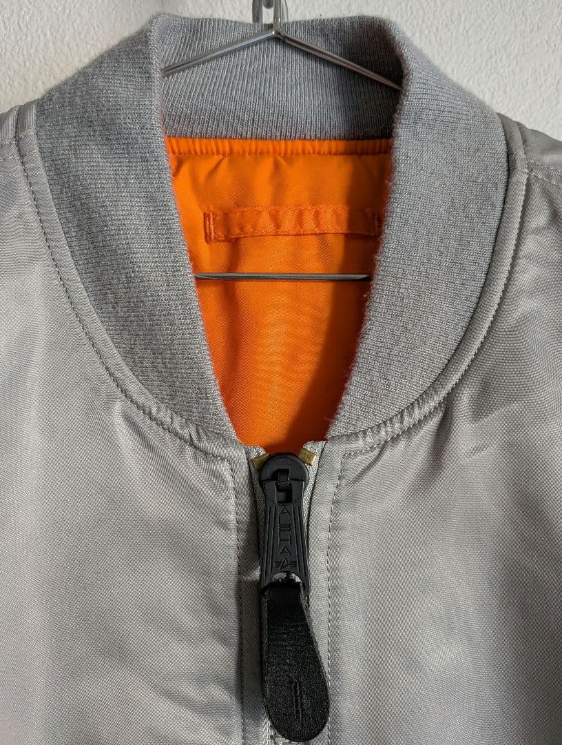 ALPHA　MA-1　ボンバージャケット　フライトジャケット　ブルゾン　Ｌサイズ