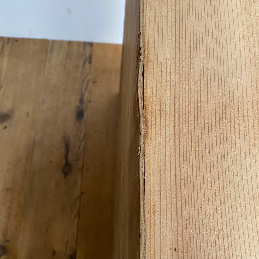 アンティーク ガラス 戸棚 キャビネット 食器棚 本棚 飾り棚 無塗装z