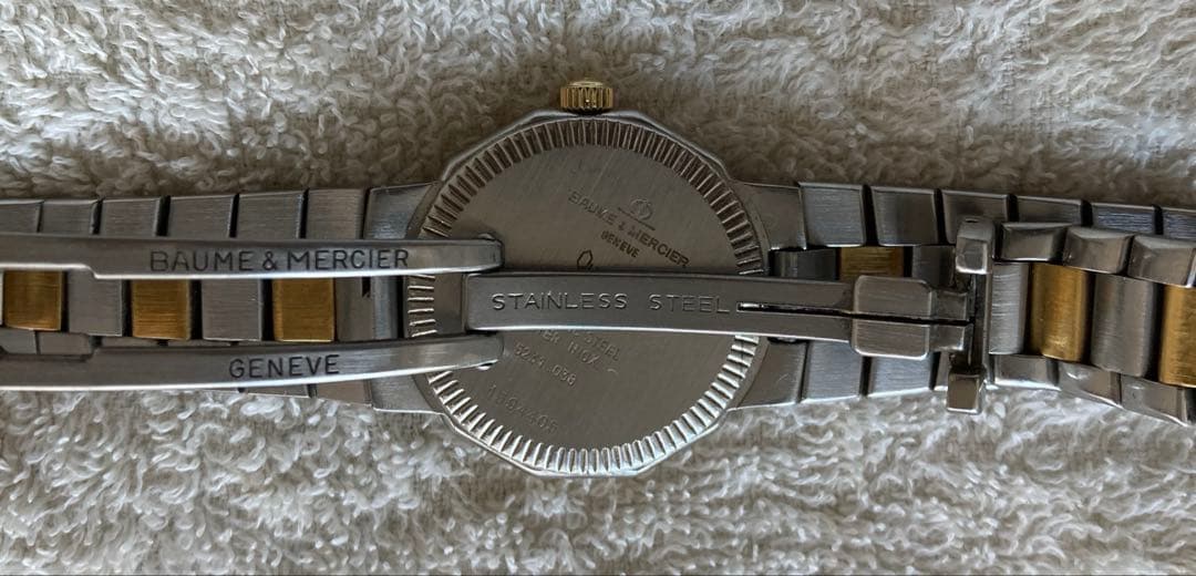 ボーム＆メルシェ リビエラ 5231.038 ユニセックス　26年1月電池交換済