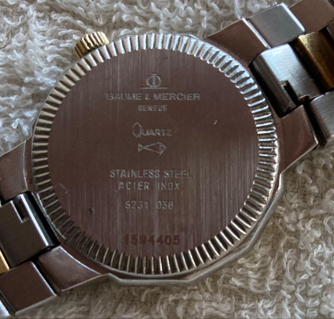 ボーム＆メルシェ リビエラ 5231.038 ユニセックス　26年1月電池交換済