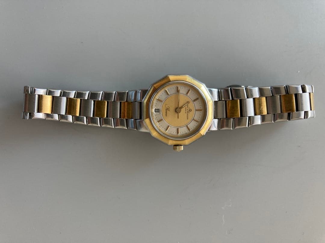 ボーム＆メルシェ リビエラ 5231.038 ユニセックス　26年1月電池交換済