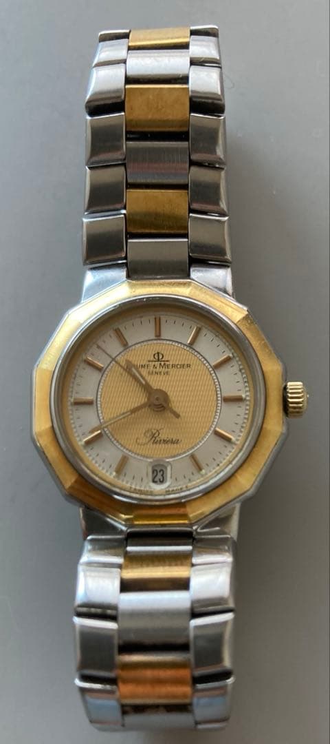 ボーム＆メルシェ リビエラ 5231.038 ユニセックス　26年1月電池交換済