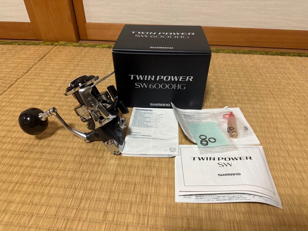 SHIMANO 21ツインパワー SW 6000HG 期間良好
