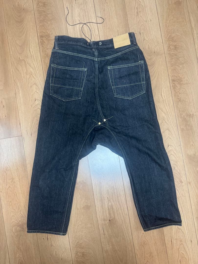 FUMITO GANRYU サルエルパンツ デニム　サイズ：2