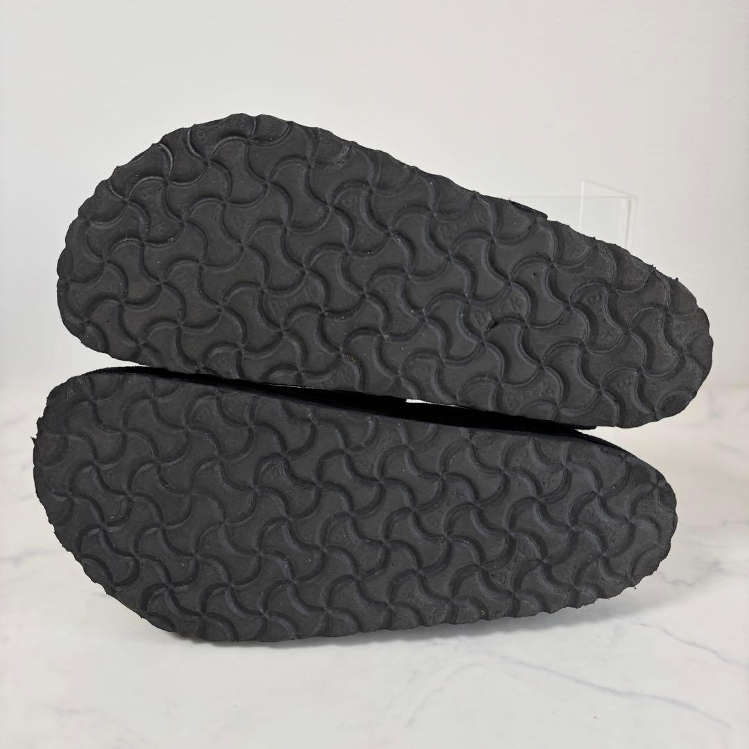 美品 ビルケンシュトック 40 ビームス別注 ボストン サンダル オールブラック