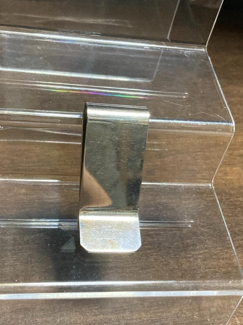 カルティエ Cドゥ 2C デコール マネークリップ ハッピーバースディ