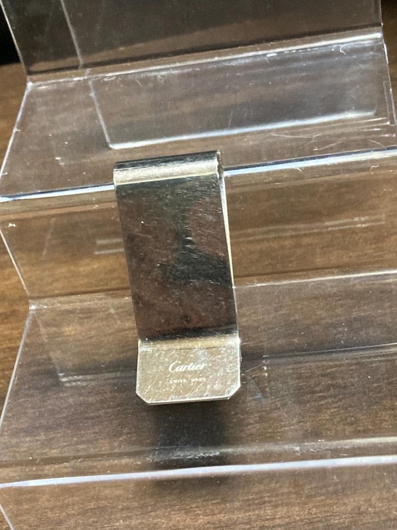 カルティエ Cドゥ 2C デコール マネークリップ ハッピーバースディ