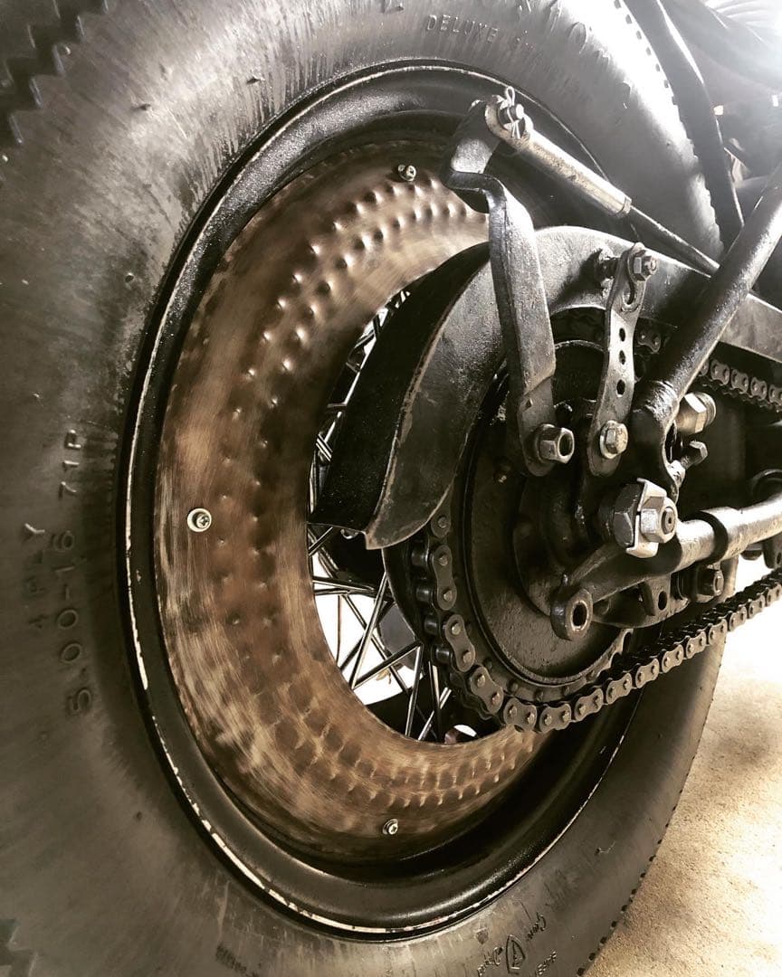 太*人様 ショベル　パン　ナックル　サイドバルブ チョッパー　16インチホイール