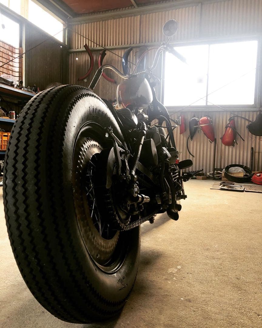 太*人様 ショベル　パン　ナックル　サイドバルブ チョッパー　16インチホイール