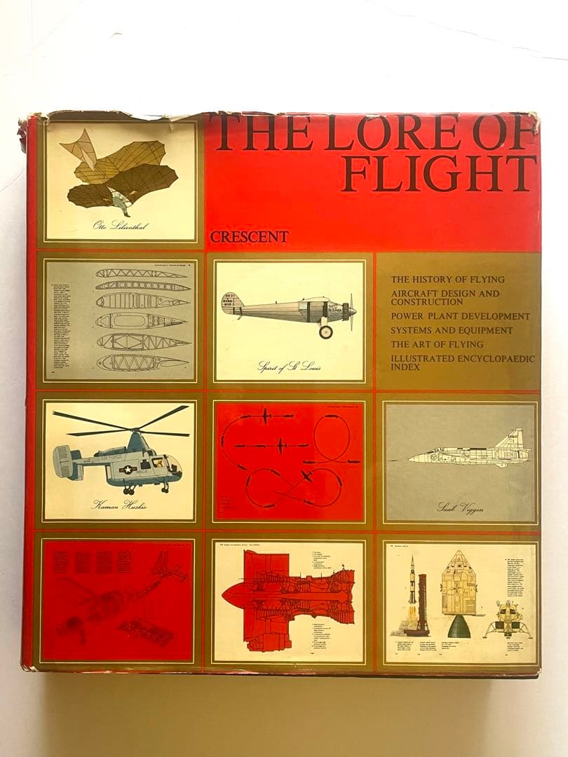 超希少本【洋書】THE LORE OF FLIGHT CRESCENT