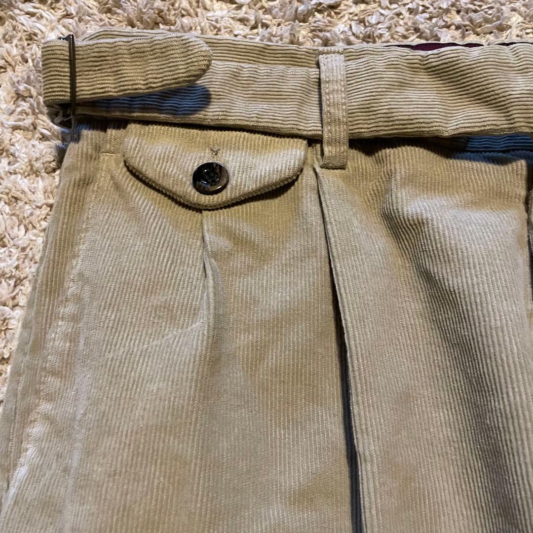 【GERMANO】コーデュロイ グルカ パンツ ベージュ 46 BEAMS F