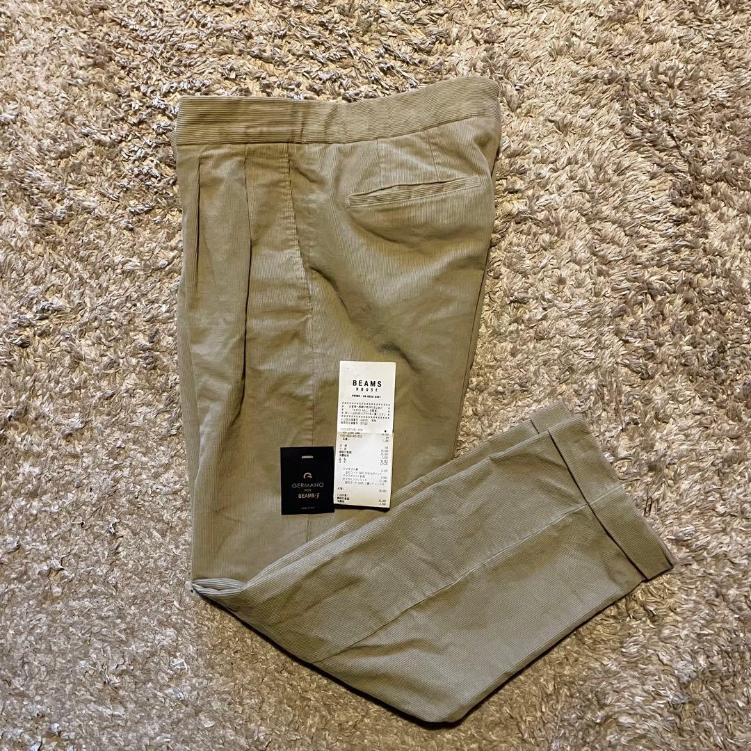 【GERMANO】コーデュロイ グルカ パンツ ベージュ 46 BEAMS F