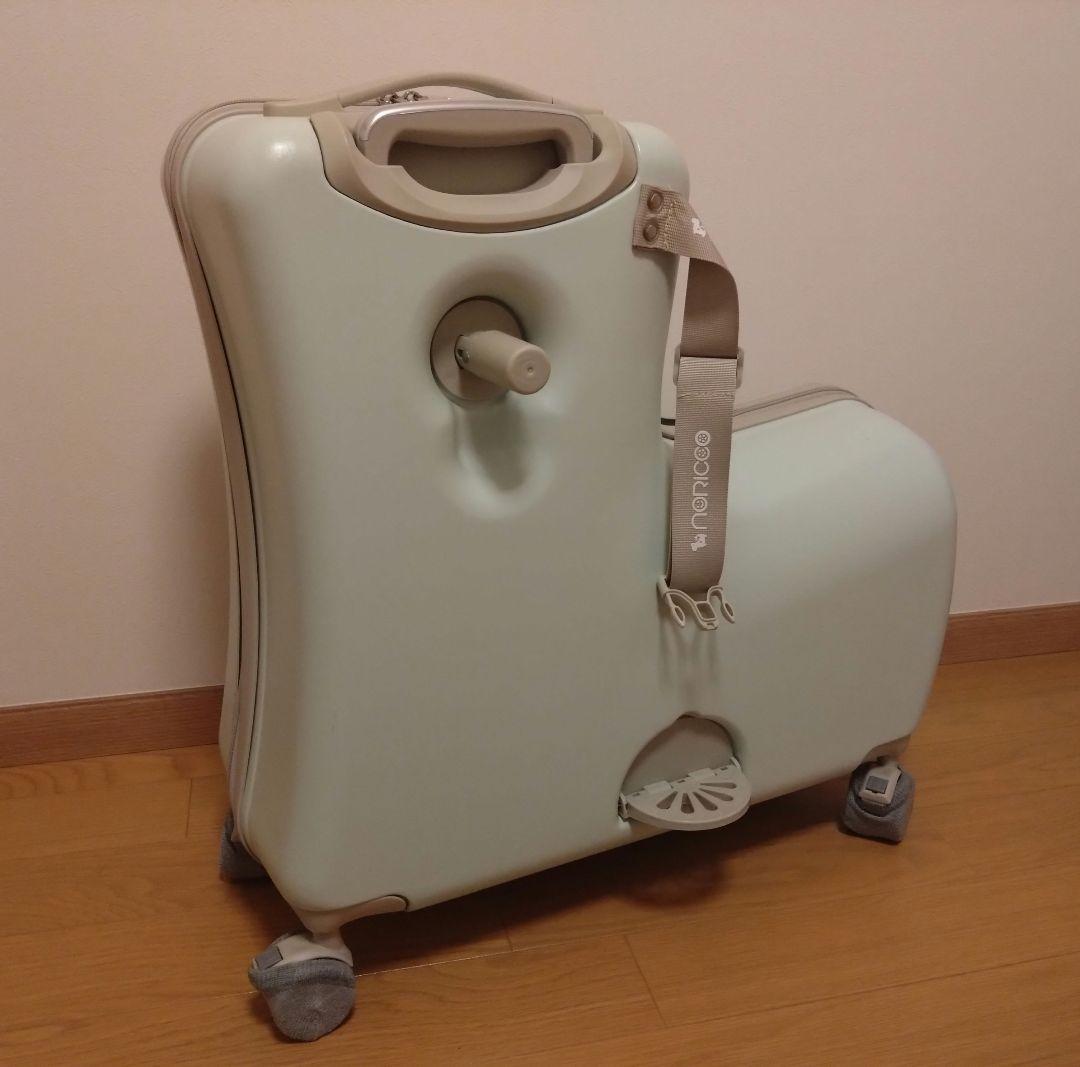 NORICCO キャリーケース パステルグリーン 子供乗せ