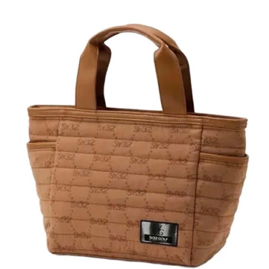 ゴルフ バッグ SY32 SYG FLOCKY JQ カートバック キャメル