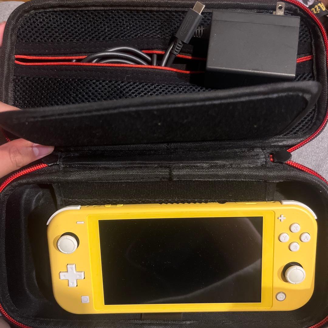 Nintendo Switch Lite イエロー 本体＋充電器＋ケース