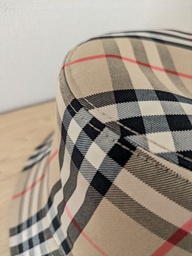 【美品】BURBERRYバケットハット Lサイズ