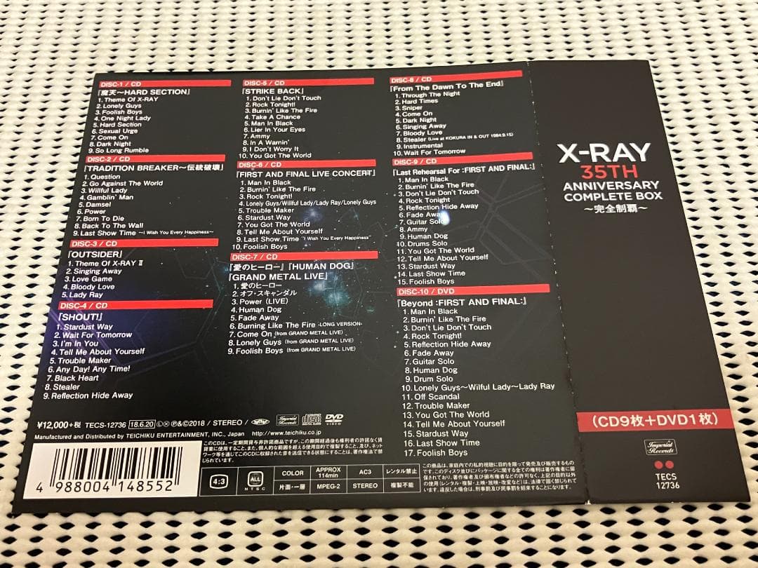 X-RAY 35TH ANNIVERSARY COMPLETE BOX 完全制覇