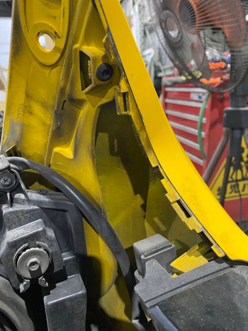 CB400 NC42 フロントカウル純正LEDライト付き