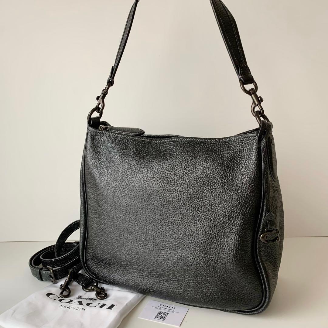 【COACH】コーチ　ケリー　ショルダーバッグ　ハンドバッグ　ブラック　黒　新品