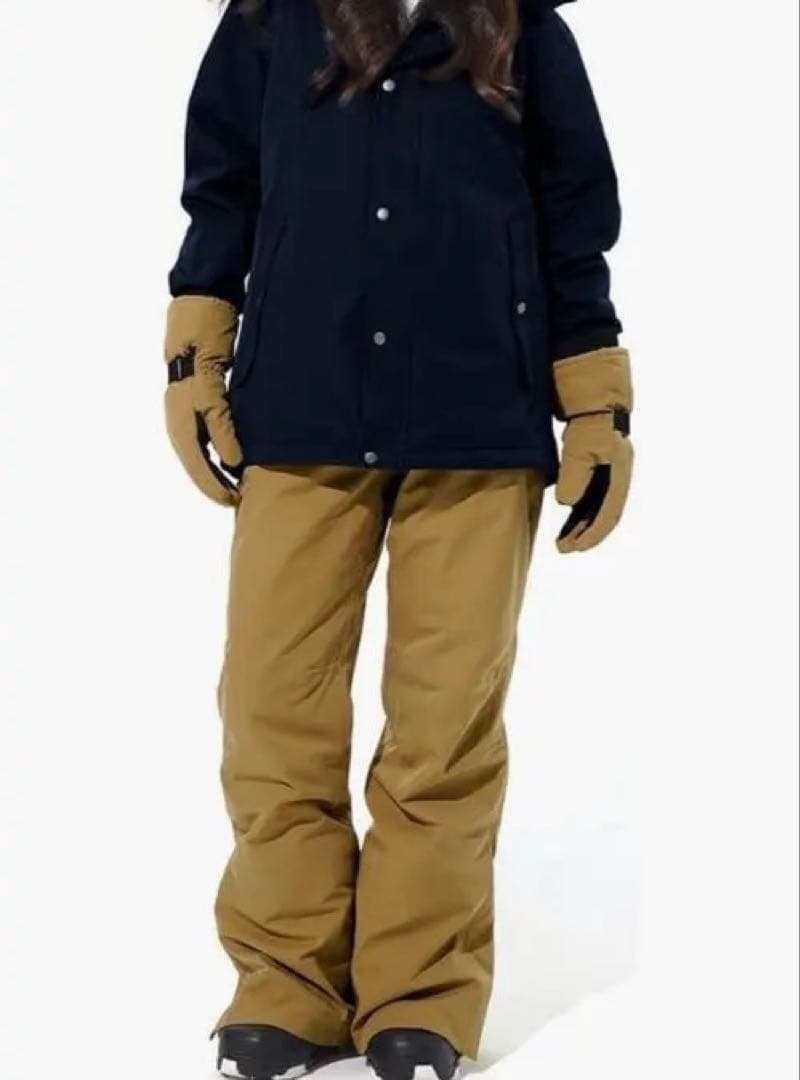 スノーボードウェア XSサイズ ネイビー/カーキ その他付属品付き