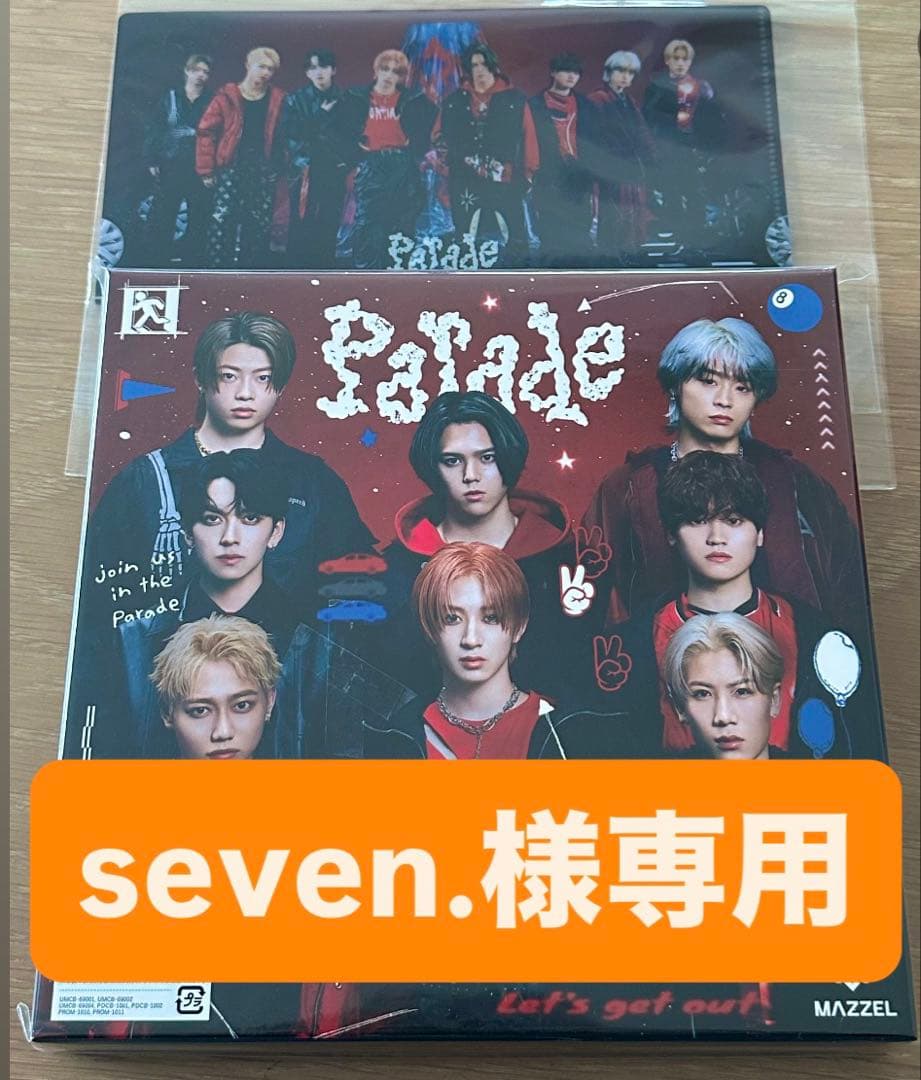 【seven.】MAZZEL / Parade【MUZEUM盤】