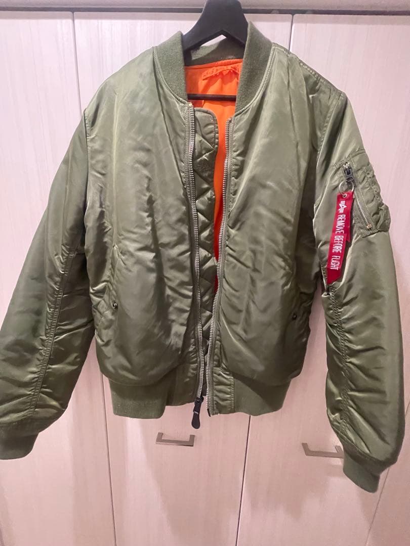 ALPHA MA-1 フライトジャケット Lサイズ