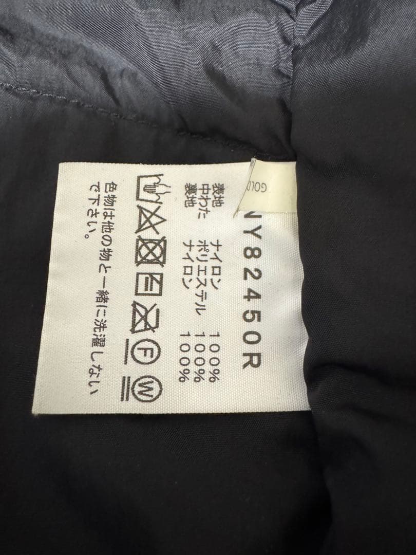 THE NORTH FACE ノースフェイス ブラック中綿ベスト　XL