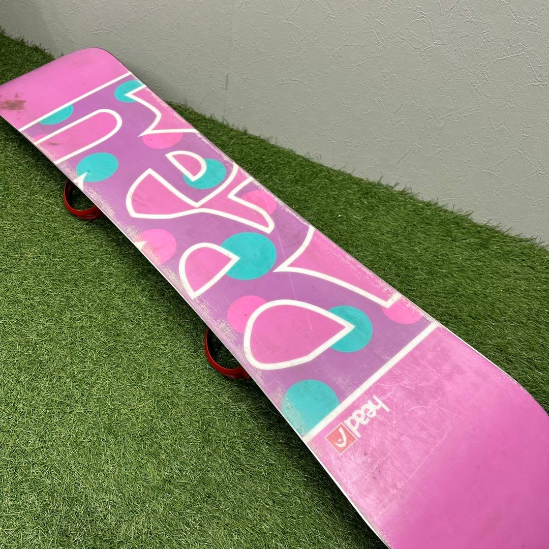 ブーツ無し‼️J324 HEAD 138cm レディーススノーボードセット