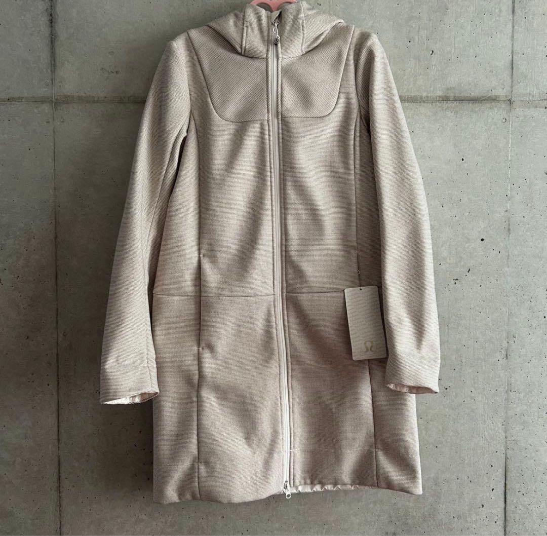 ★lululemon★ルルレモン ヨガ ジャケット コート ホワイト ヨガウェア