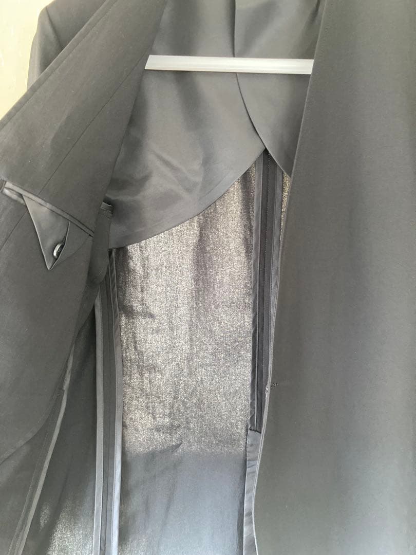 RAINMEKER 21SS ソリビア ノーカラージャケット ブラック M