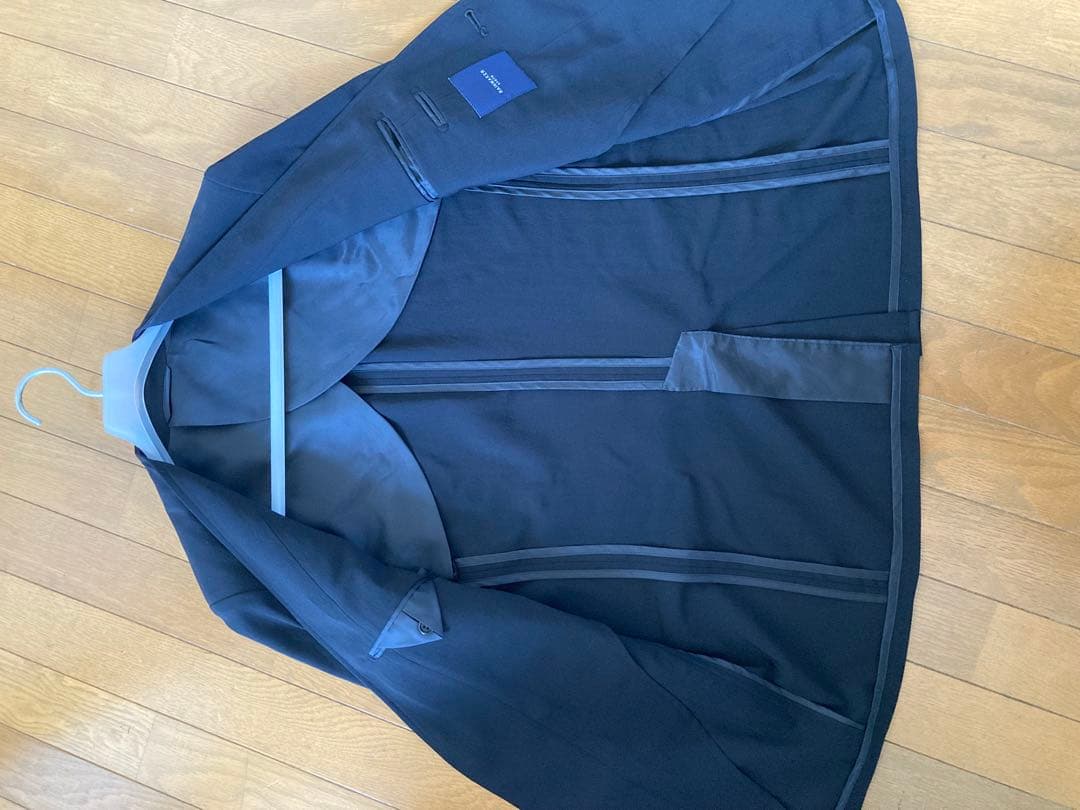 RAINMEKER 21SS ソリビア ノーカラージャケット ブラック M