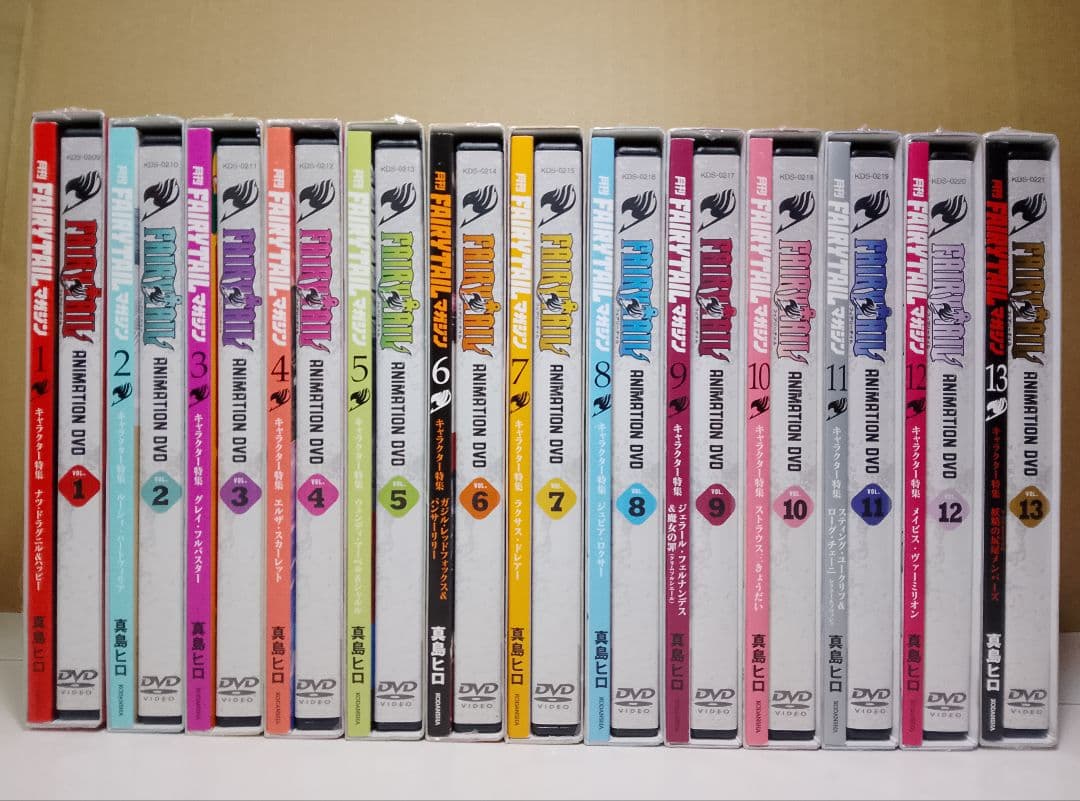 月刊 FAIRLY TAIL マガジン　全１３巻　DVD付ファンブック　真島ヒロ