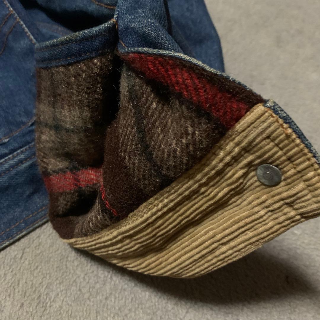 超希少 80' Ralph Lauren デニムジャケット コーデュロイ襟