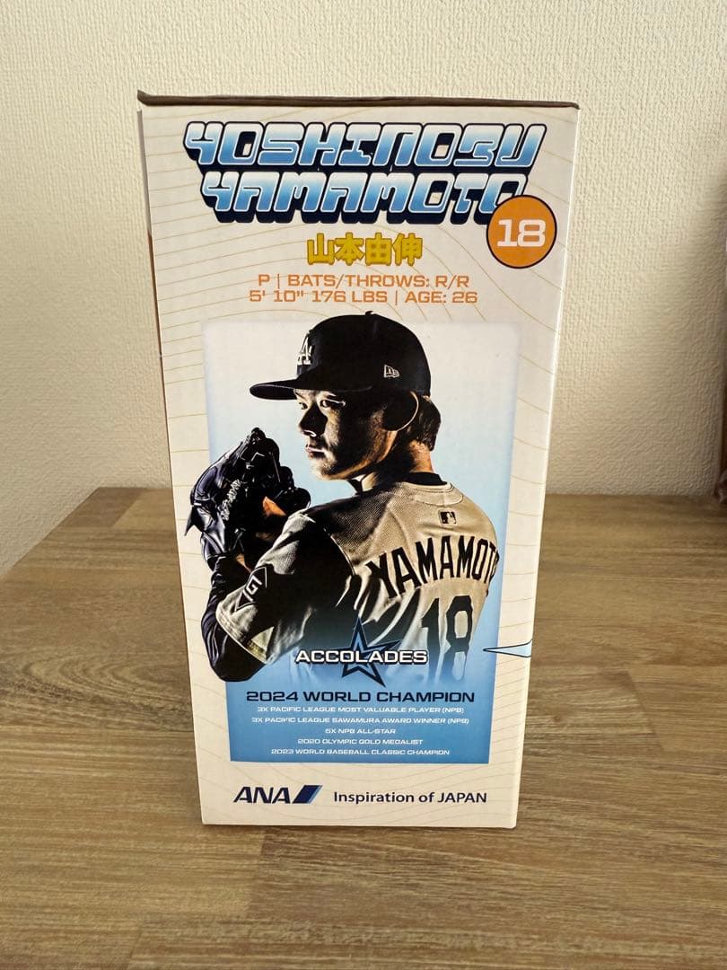 【球場限定配布】山本由伸ボブルヘッド