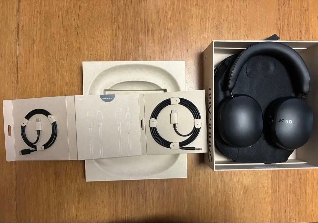 SONOS Ace ワイヤレスヘッドホン ブラック