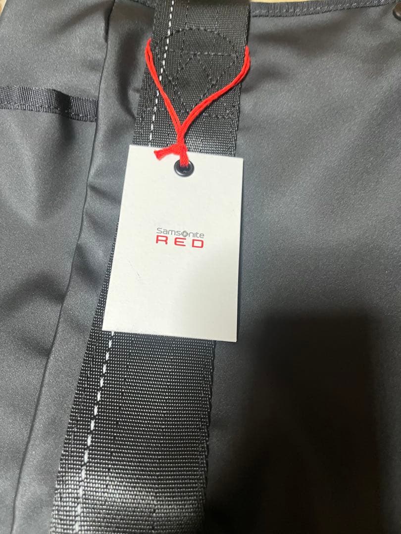 【安心のブランド】Samsonite RED 黒 トートバッグ