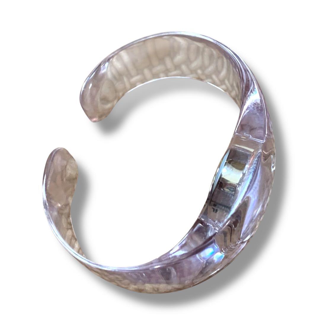 ISSEY MIYAKE TO 吉岡徳仁 クリアバングル腕時計　イッセイミヤケ