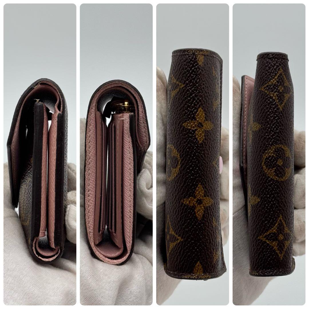 【極美品】ルイヴィトン　ヴィクトリーヌ　ローズバレリーヌ　コンパクト　財布　ミニ