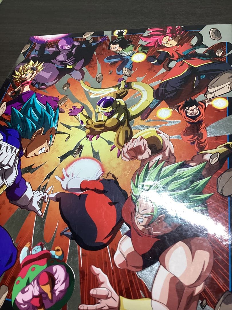 ドラゴンボールヒーローズカードと七周年バインダー