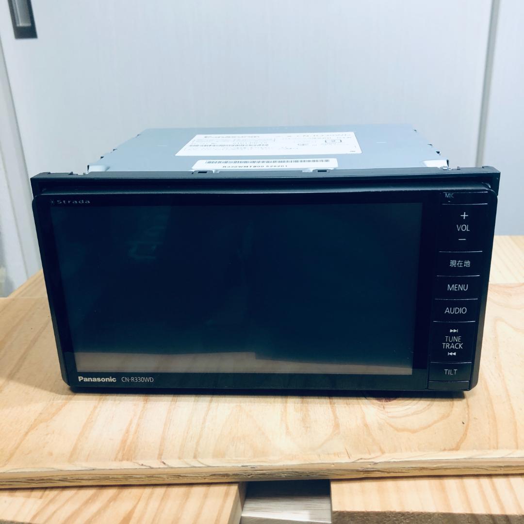 Panasonic CN-R330WD カーナビ 2024年度版地図 付属品付