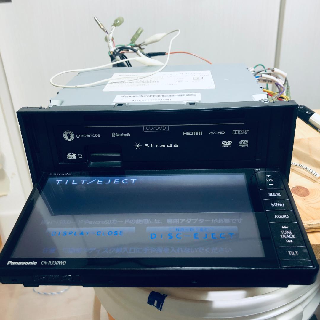 Panasonic CN-R330WD カーナビ 2024年度版地図 付属品付