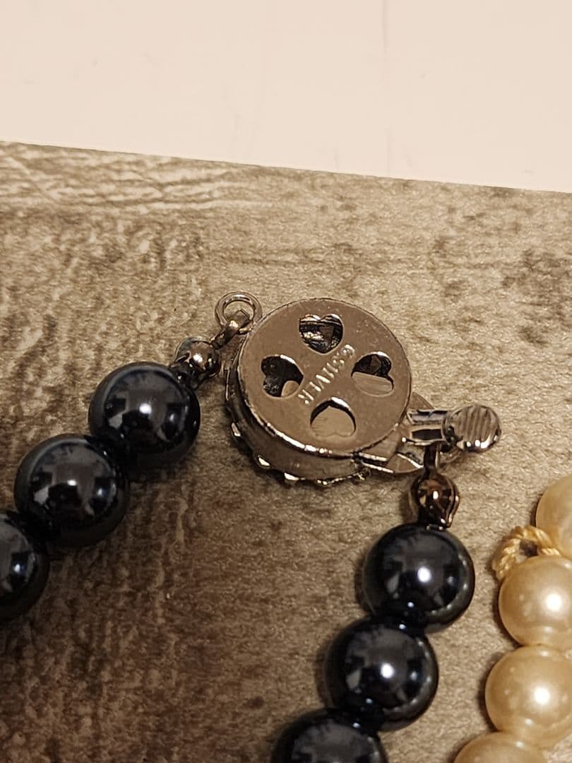 パール　石系　ネックレス　指輪セット　アクセサリーまとめ　遺品整理